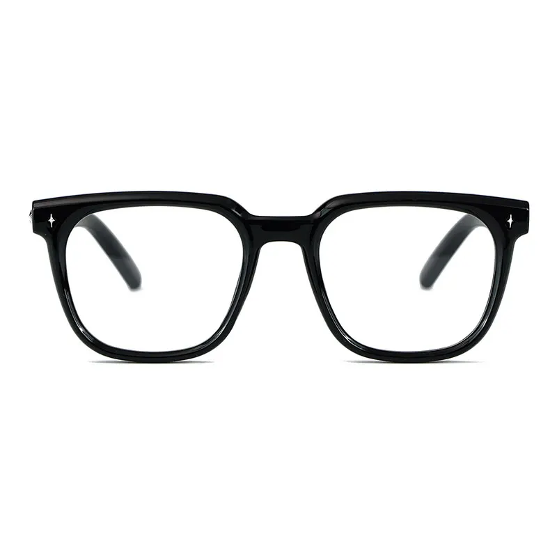 CATERSIDE Neue Flache Licht Gläser Männer Marke Design TR90 Quadratischen Rahmen Brillen Frauen Business Minimalistischen Mode Transparente Linse – Detail 6