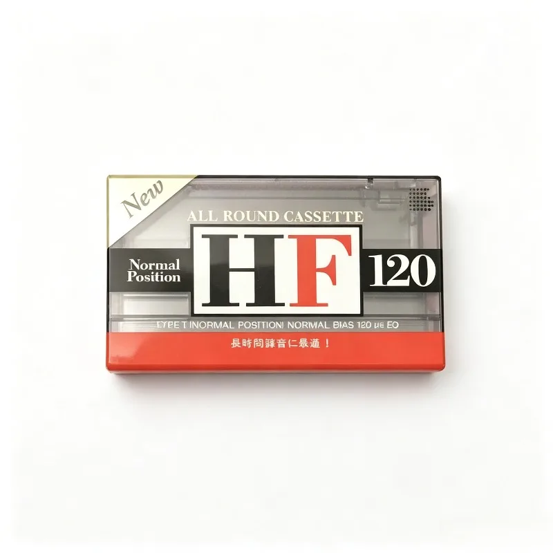 100% Original New For Sony HF 120min JP Type I Blank Cassette For Recording Duplication & Voice Record Gift
