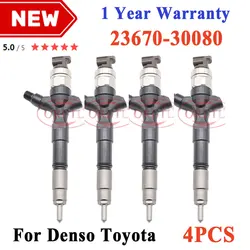 for DENSO 23670-30080 Toyota Landcruiser 1KD-FTV 2367030080 Diesel Injector Sprayer Set 23670 30080 Fuel Injection Assy Nozzle