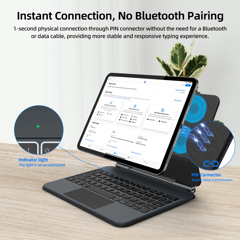 GOOJODOQ iPad Pro 11 Smart Keyboard Case