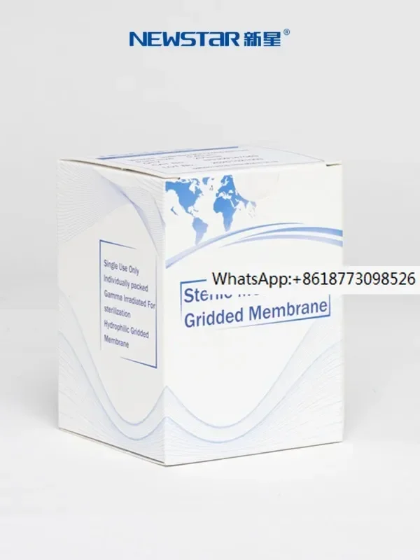 

Single piece sterilized microporous filter membrane MCE mixed cellulose water system 47mm50mm/0.45um microbial detection