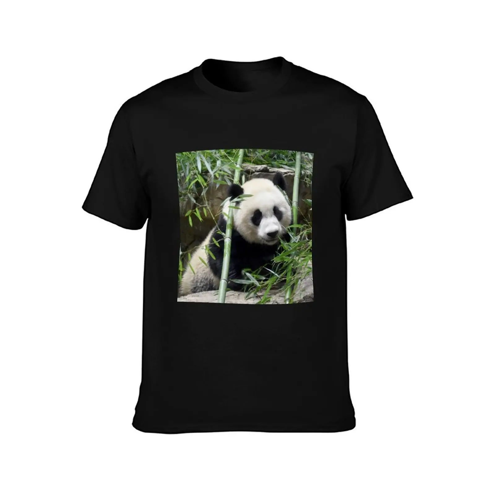 Giant Panda Xiao Qi Ji at the National Zoo T-Shirt Heavy Duty Casual Work Tee T-Shirt