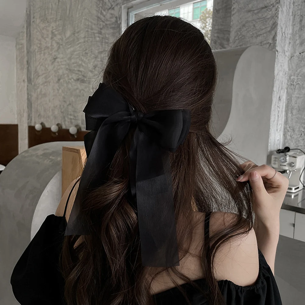 Princess Barrette Hair Clip Multi-layer Ribbon Bow Hairpins Hair Pins For Women Korean Headpiece Women Girls Hair Accessories