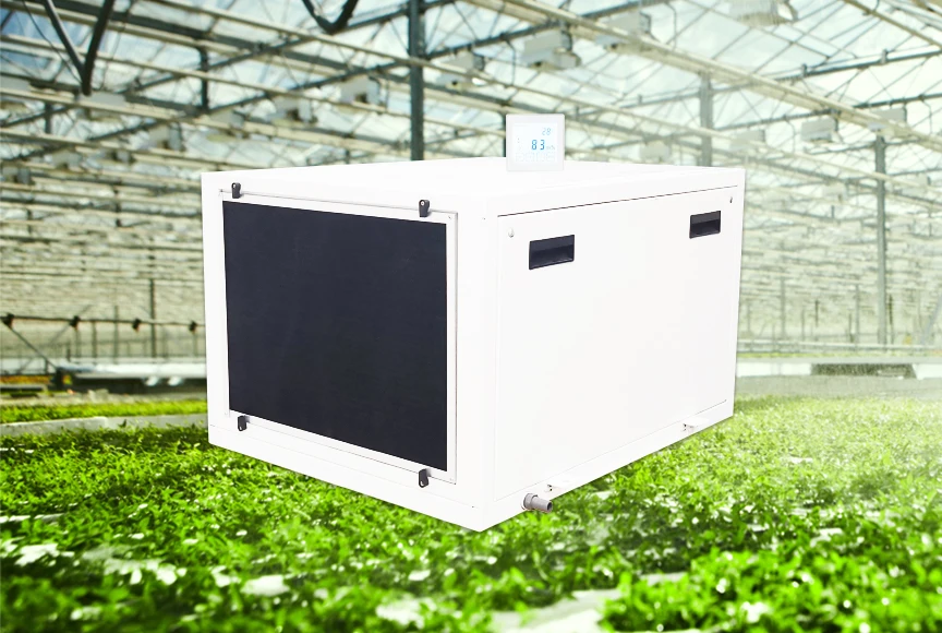 DJDD-160 150Liters Per Day Eco-friendly Ceiling Mounted Dehumidifier for Greenhouse Grow Rooms