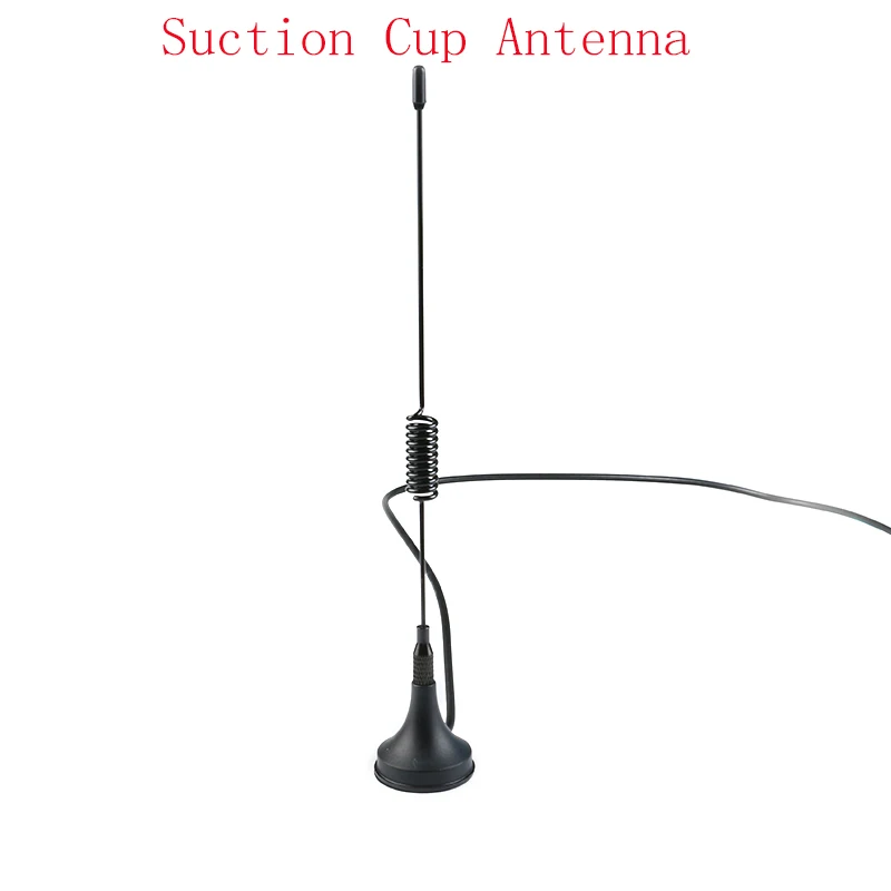 1PCS 2G/3G/4G LTE Gain External Omnidirectional Wireless Suction Cup Antenna Female Male Inner Suction Cup Sucker Antenna Black