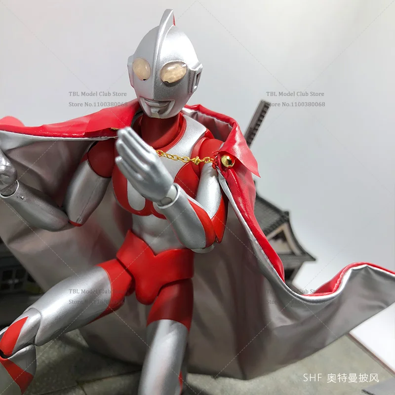 1/12 Scale ชายเสื้อผ้าเสื้อคลุมสีแดง Ultraman M78 เนบิวลาญี่ปุ่น Tokusatsu ละครสําหรับ SHF ACT 6 นิ้ว Action Figure ทหาร