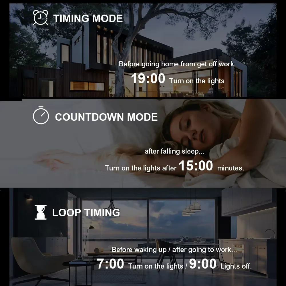 1P+N  Din Rail WIFI Circuit Breaker Smart Timer Switch Relay Remote Control By eWeLink Smart Home Compatiable With Alexa Google
