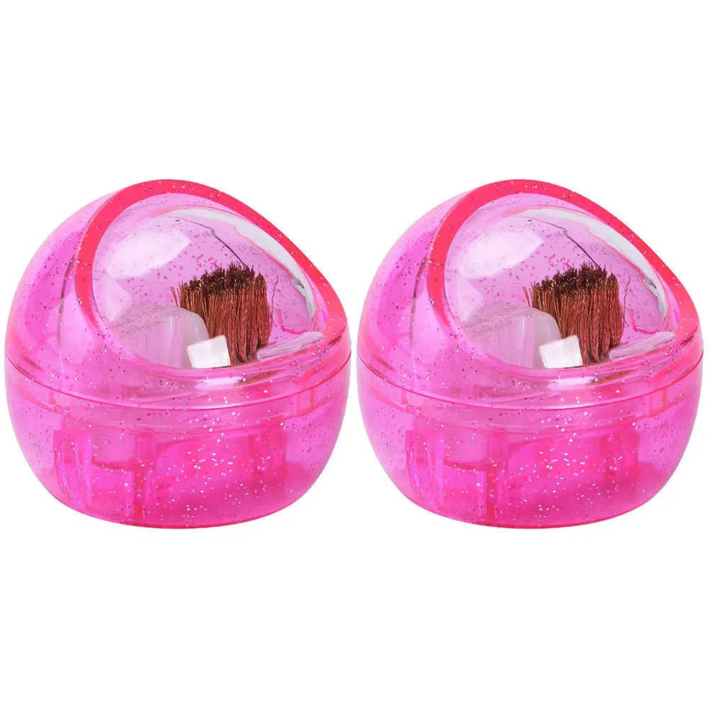 

2 шт. насадки-щетки для фрезерного аппарата для полировки, эффективная очистка шлифовальных насадок, экологически чистый материал, идеально подходят для нейл-арта