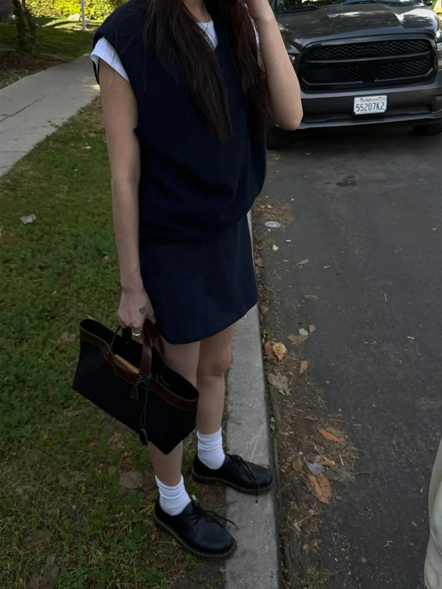 

Вязаный жилет Style Ribbnbit без рукавов, винтажный, весна 2026, модный, женский, свободного кроя, без бренда