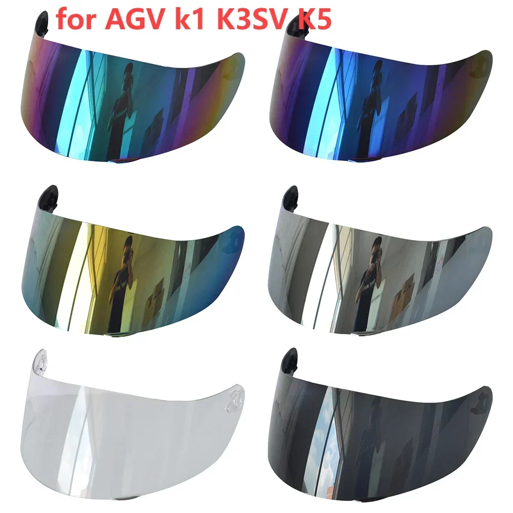 

Motorcycle Helmet Visor for AGV k1 K3SV K5 Anti-scratch Anti-fog Eye Caring UV Protection Full Face Visor Helmet Glasses