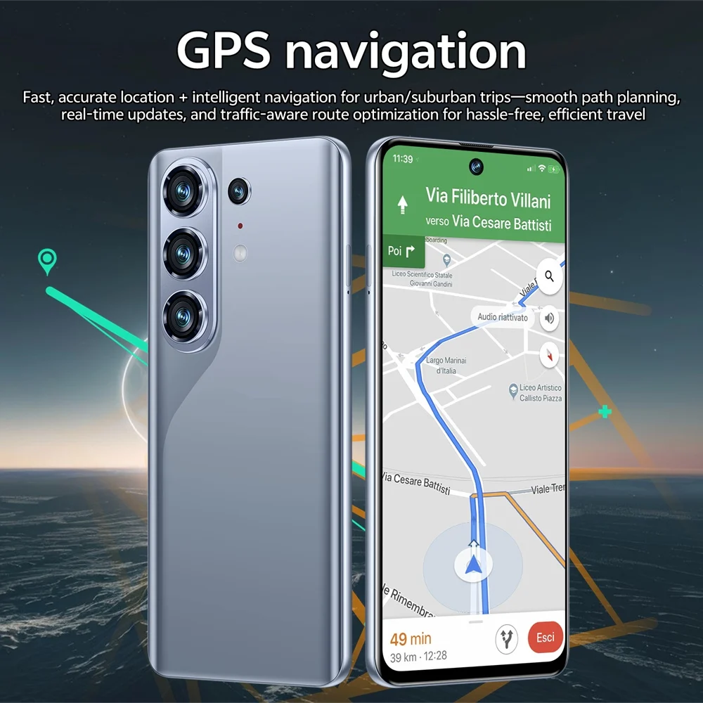 K-Touch C26 Ultra Mobile Phones Smartphone Android 15 Cell Phone 5G Dual Sim 7.3 HD 22GB 2TB 8000mAh Face Unlock 16+48MP Camera Global Version Cellphones For Men Women