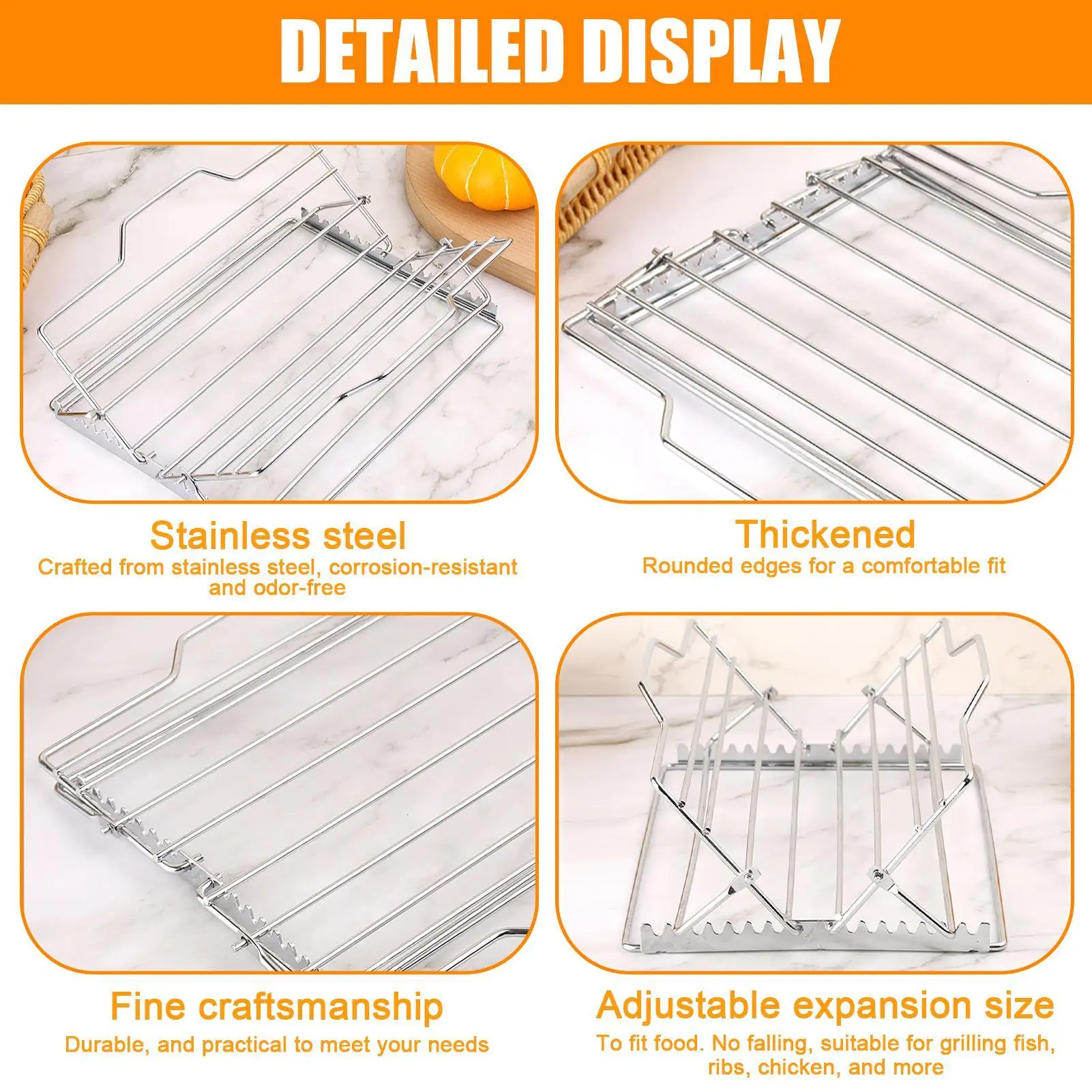 Thumbnail 4 - #14 Latest Outdoor Grill Racks & Toppers Offers
