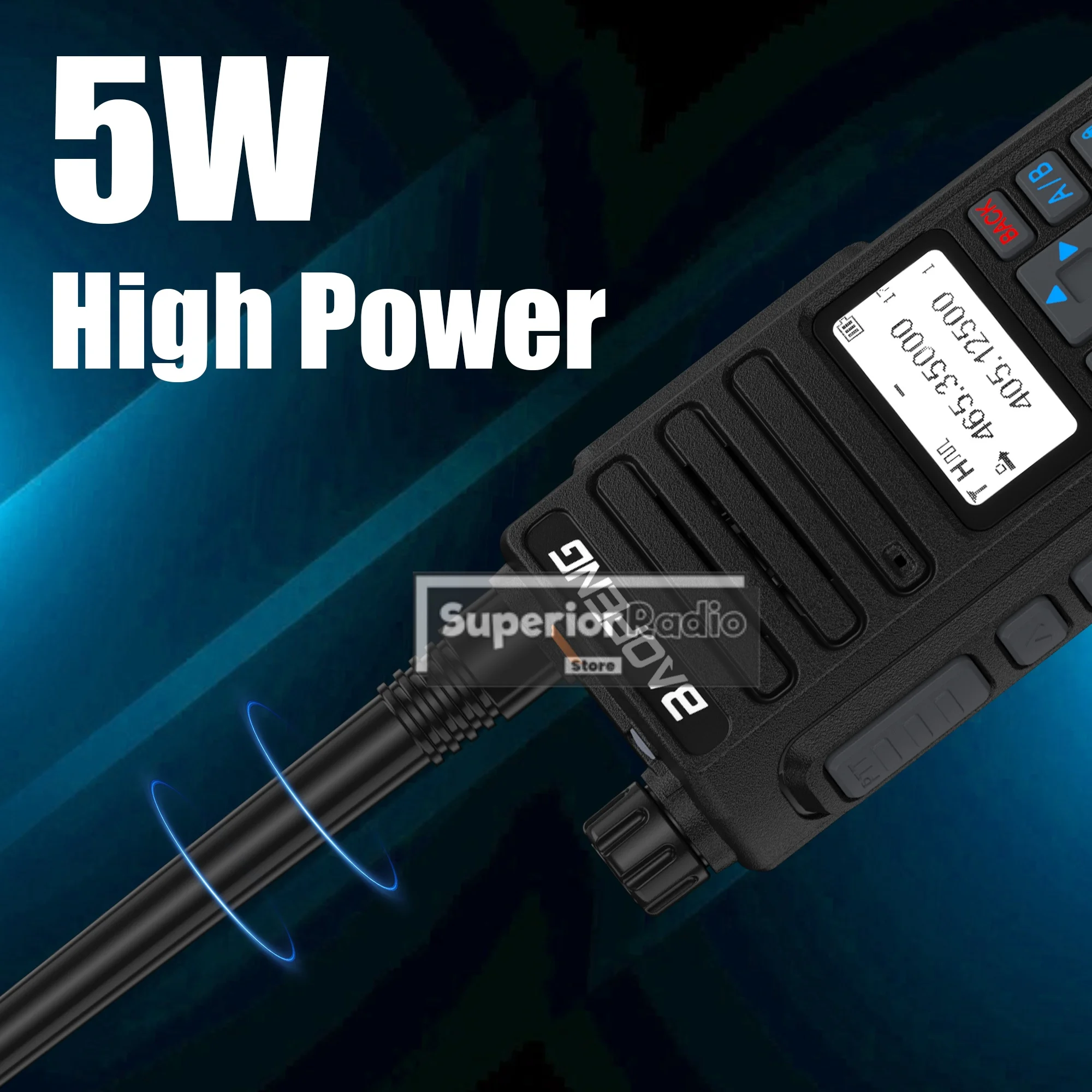 Baofeng DM-1801 DMR Walkie Talkie AES256 Encryption Dual Time Slot Dual Mode Analog Digital Man Down Upgraded of DR-1801 Radio