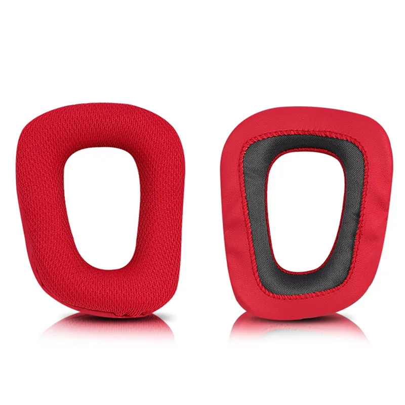 Sostituzione 1 paio di cuscinetti auricolari o fascia per Logitech G930 G430 G231 G431 G331 cuffie auricolari auricolare cuscino in schiuma