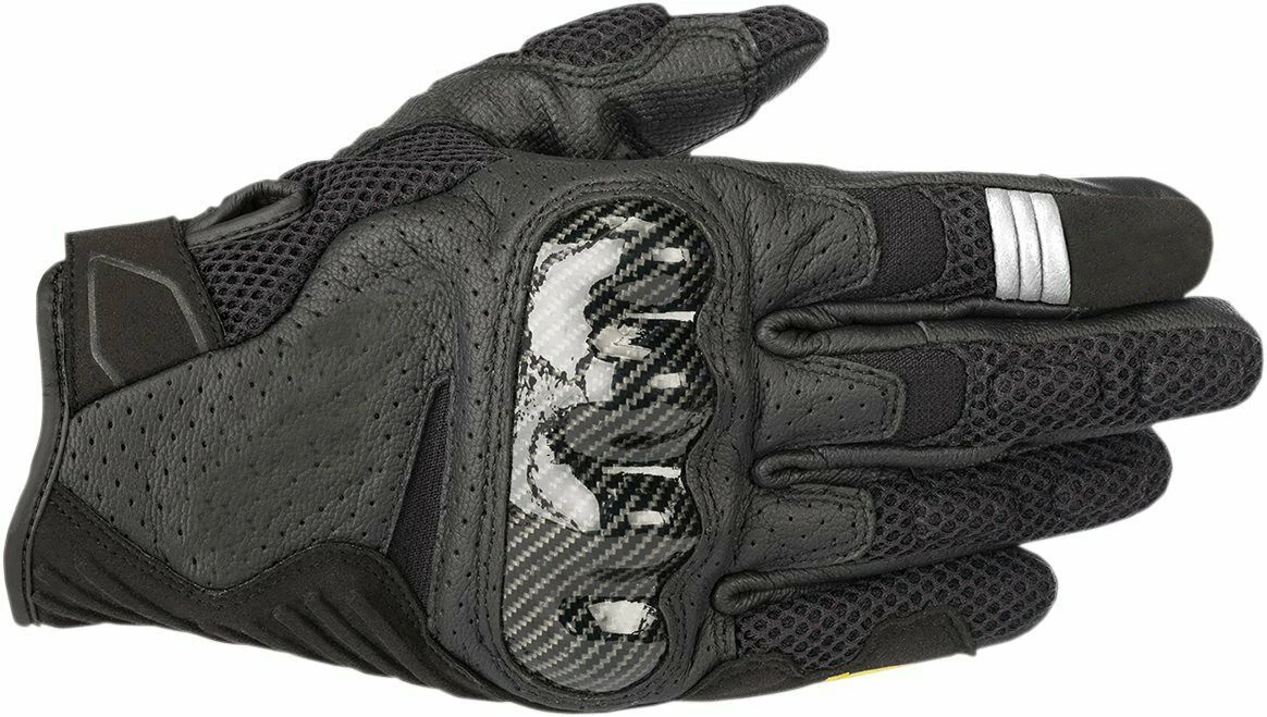 Alpines Gp SMX-1 Air Carbon Knuckle V2 Street Motorbike Motorcycle Leather Gloves BRAND NEW