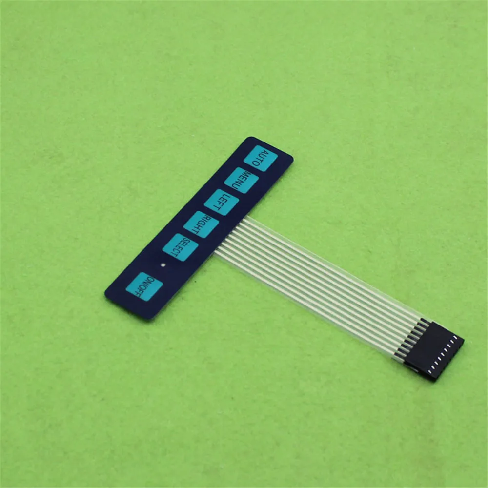 6 Key Button 1*6 Membrane Switch Keypad 1x6 Matrix Array Keyboard For Arduino Smart Car DIY Kit