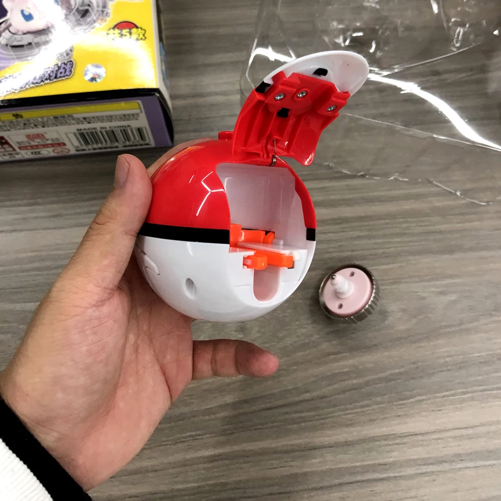 Bandai pokemon anime pikachu topos lançadores giroscópio mágico crianças arena brinquedos figura de ação menino aniversário natal presente do feriado