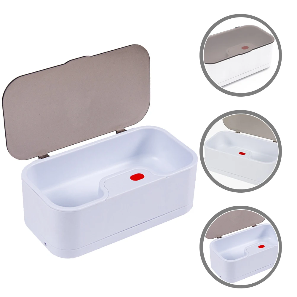 Portable Household Watch Cleaner Jewelry Washing Box High Frequency Vibration Cleaning Machine For Eyeglasses Rings Diamond