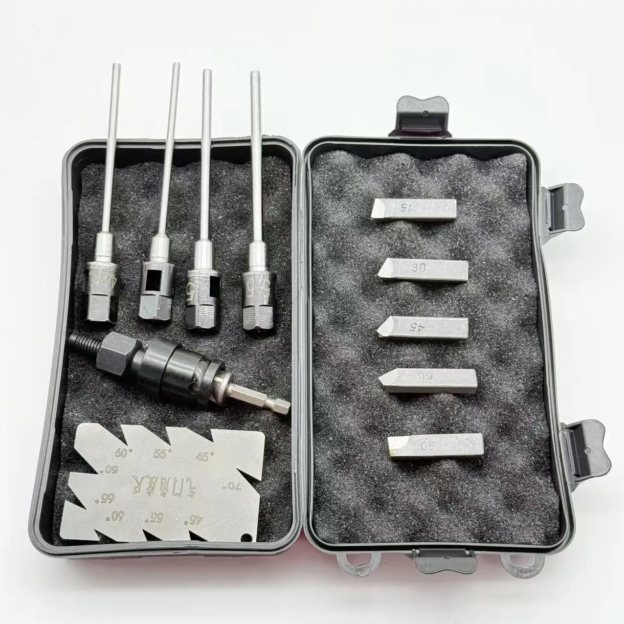 Outil de maintenance réglable multi-angles pour sièges de soupapes, alésoir universel pour sièges de soupapes de moteur pour automobiles et motocyclettes