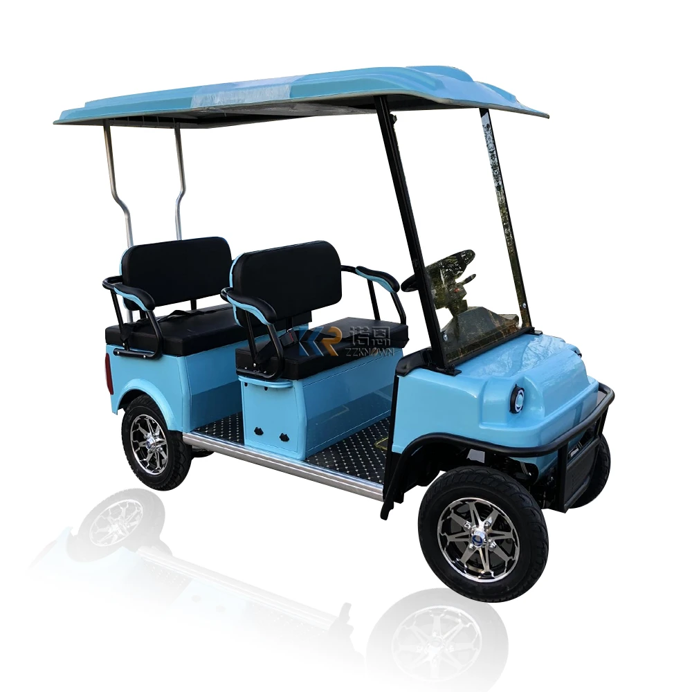 New Design Prices Electric Golf Tourist Car Four Seats Three Wheel Open Body Tricycle for Adult Aged