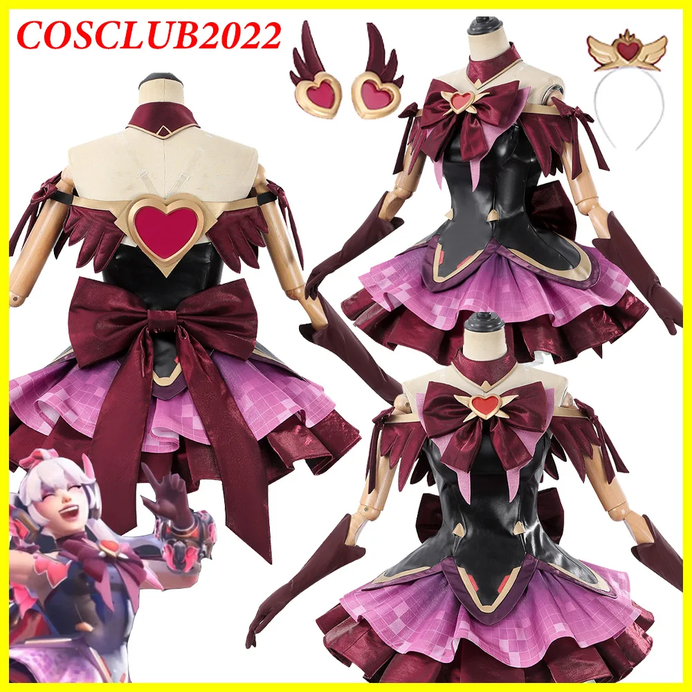 

Игра OW Juno Косплей Костюм Топ Юбка Перчатки Женская Одежда Для Взрослых Платье Наряды Одежда Хэллоуин Карнавальная Вечеринка Фантазийный Костюм