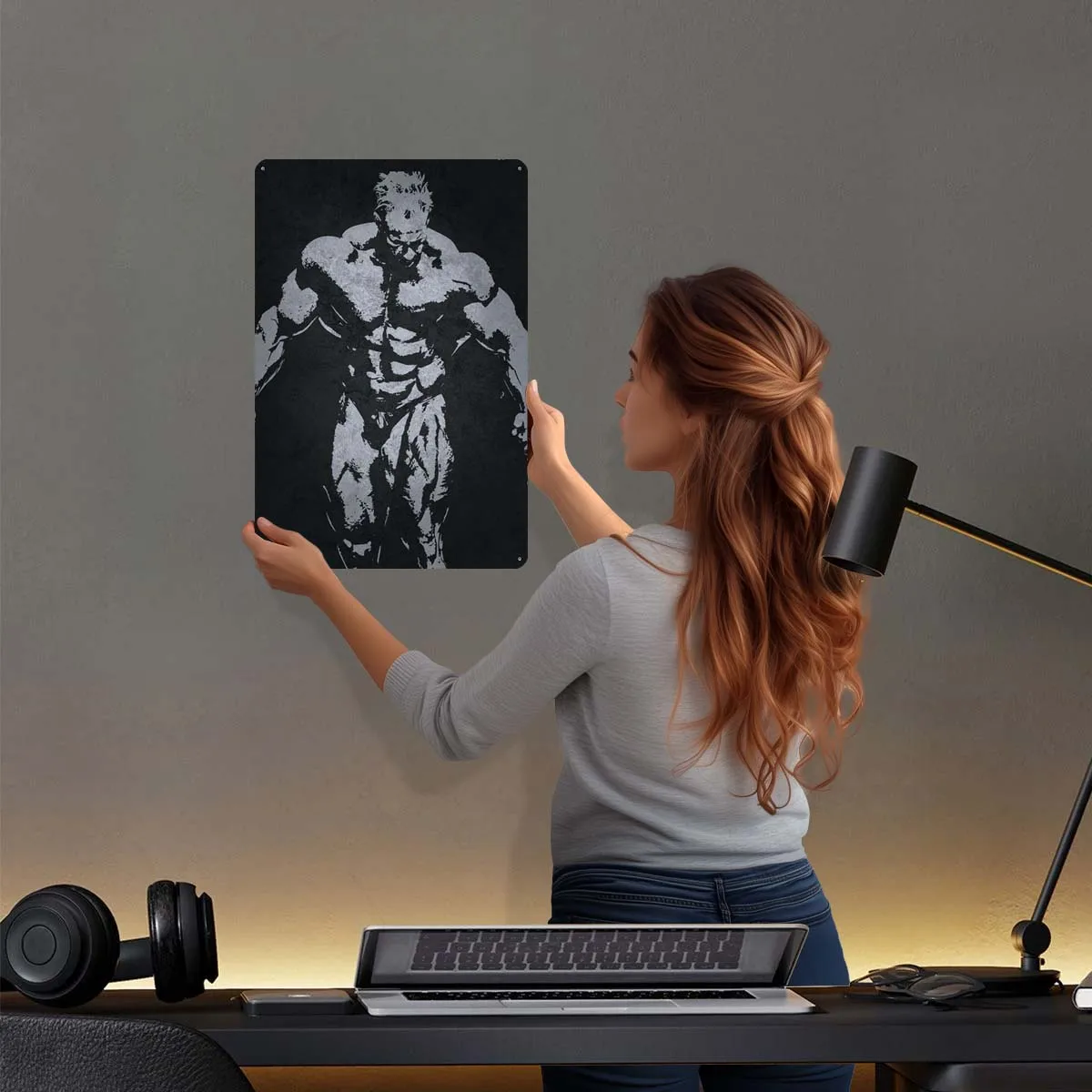 Jay Cutler Iconic Sports Metal Poster Bedroom Decoration Room Decor Men Custom Metal Tin Signs for Wall Art Decoration Man Cave