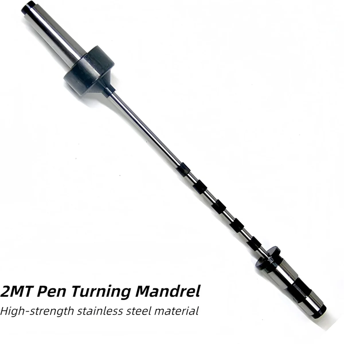 ABJZ 2MT Pena Mengubah Mandrel, Perlengkapan Kit Pembuatan Pena Baja Tahan Karat, Alat Pembalik Kayu Aksesori Bubut Kayu