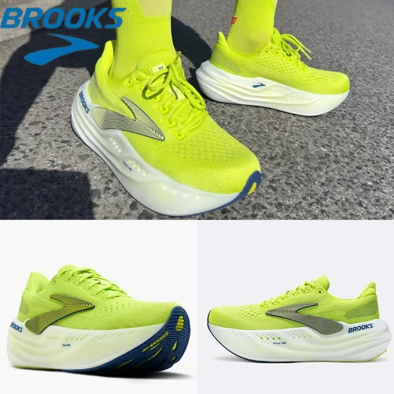 Scarpe da corsa imbottite Brooks Glycerin Max Uomo Donna - Scarpe da ginnastica da allenamento quotidiano morbide e confortevoli |   Calzature |   Rete traspirante