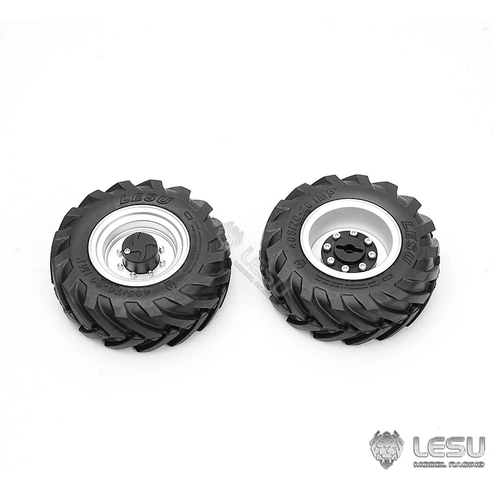 RC LESU 1/14 Reifen-Radnabe 6MDX für Tamiya Hydraulikbagger Lader Muldenkipper für SCANIA MAN VOLVO Anhänger Kipper DIY-Teile – Detail 9
