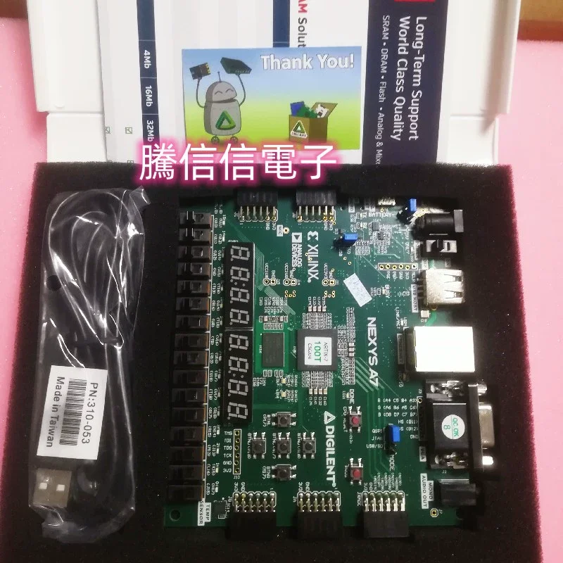 

410-292 Nexys4 DDR Artix-7 FPGA NEXYS 4 xC7A100T-1CSG324C Xilinx FPGA A7-100T digi