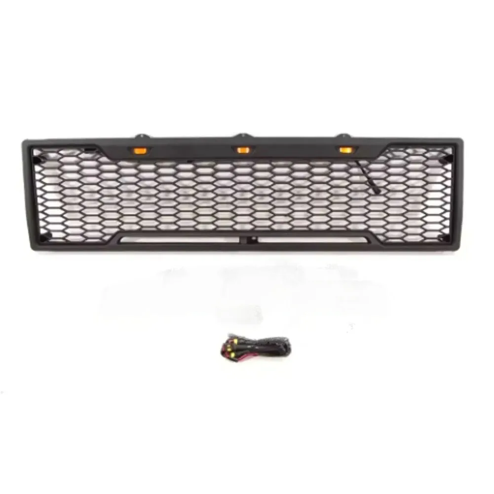 Parrilla Delantera para Auto con Luces LED, Accesorios Todoterreno 4x4, Parrilla Delantera para F150 1980 - 1986