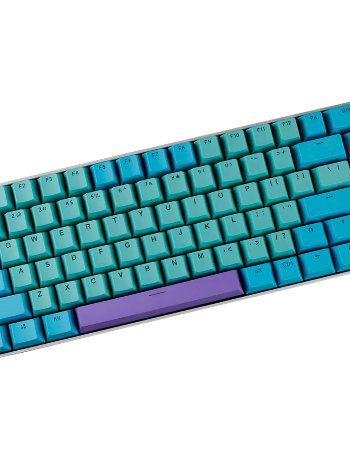 

82-Key mechanical keyboard 82/KBT supplementary keycaps PBT word-through keycaps