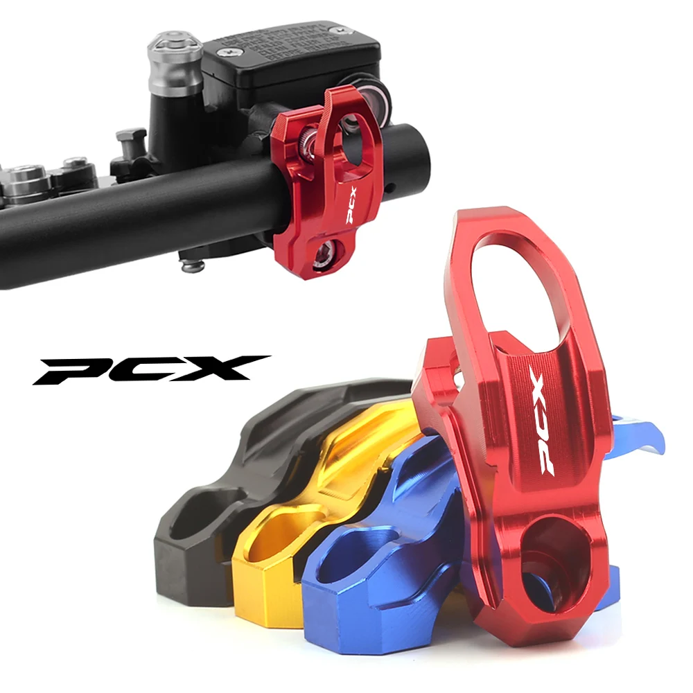 لهوندا PCX125 Pcx150 Pcx160 Pcx 125 150 160 سكوتر دراجة نارية الملحقات CNC خوذة هوك المشبك حقيبة حامل شماعات