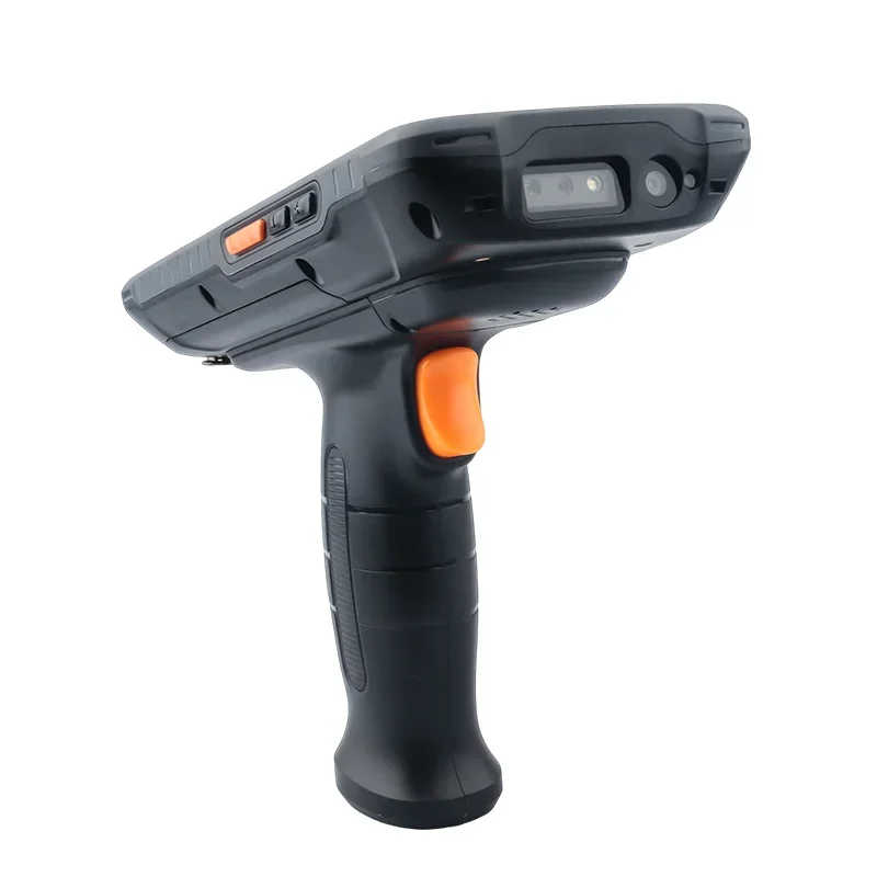 Scanner de código de barras pda robusto, aperto de pistola, inventário portátil, terminal móvel, android, pda, uhf, leitor rfid v9000