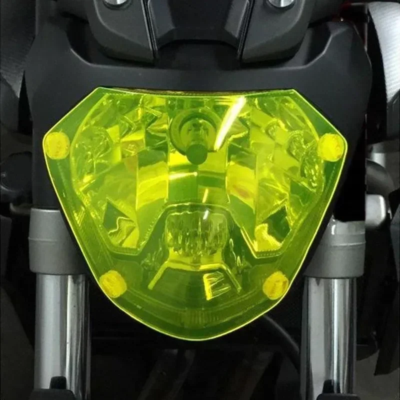 

For Yamaha MT/FZ07 2014-2017 Modified Headlight Protector Car Light Lens Guard Sticker, Accesorios Para Moto