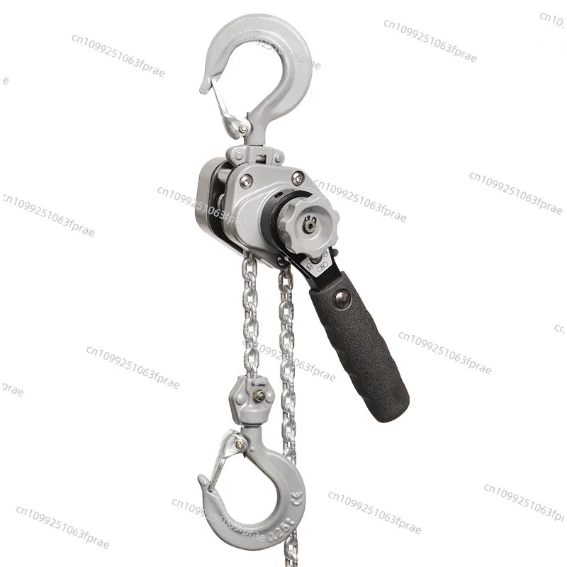 

Aluminum alloy wrench hoist small 0.25 ton backchain 0.5 ton mini hand portable micro chain wire tightener