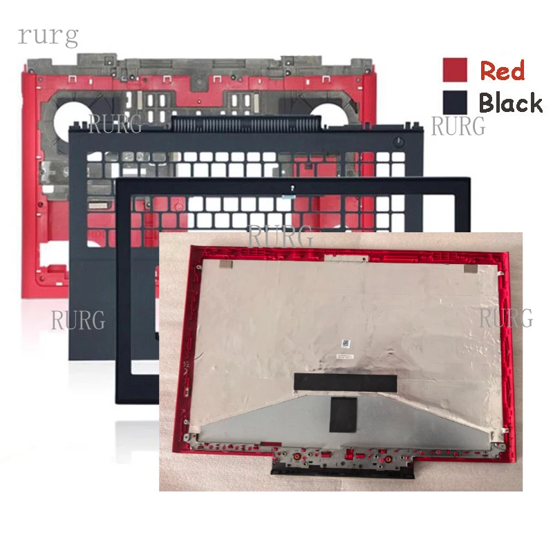 

LL+ LCD Back Cover Palmrest Case Bezel Bottom Cover for Dell Inspiron 15 7566 7567