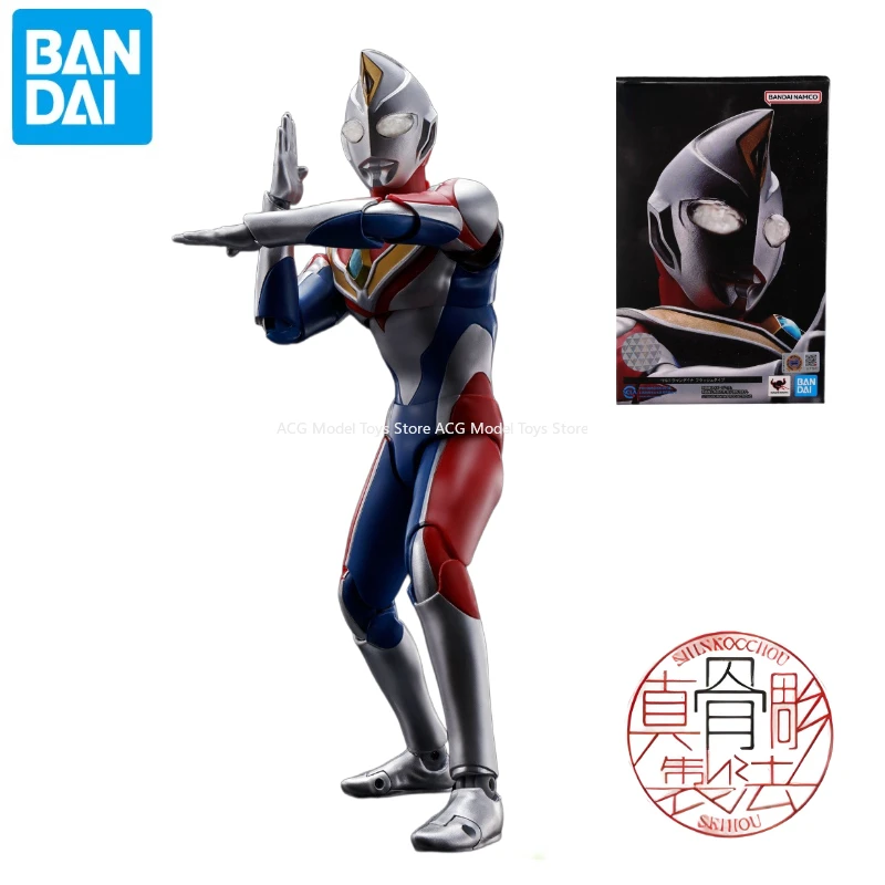 

In Stock Original Bandai S.H.Figuarts SHF RB Tokusatsu Ultraman Dyna Flash Type Action Figure Toys Collection Model Gift