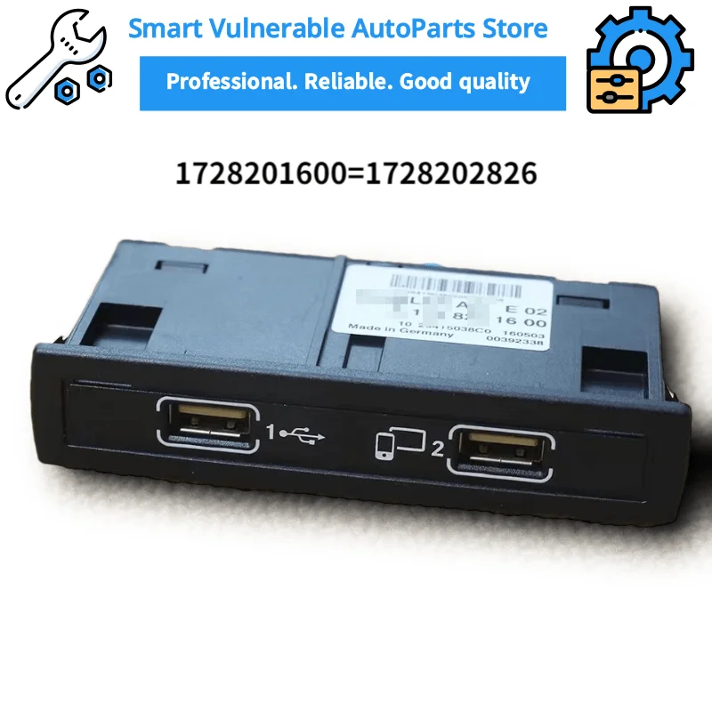 

SVA060 A1728202826 Geuine USB Hub Input/Connector Control Module For Mercedes Benz GL ML GLE E B CLA OEM A1728201600 1728202826