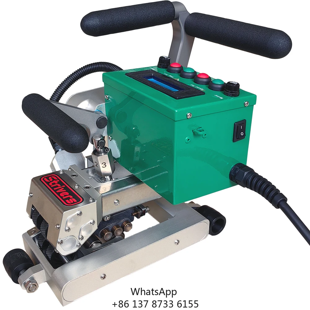 (ST-1400)1400W Hot Wedge Welding Machine Geomembrane Welding Machine Electric Welding Machine HDPE/LDPE/EVA Geomembrane Welder