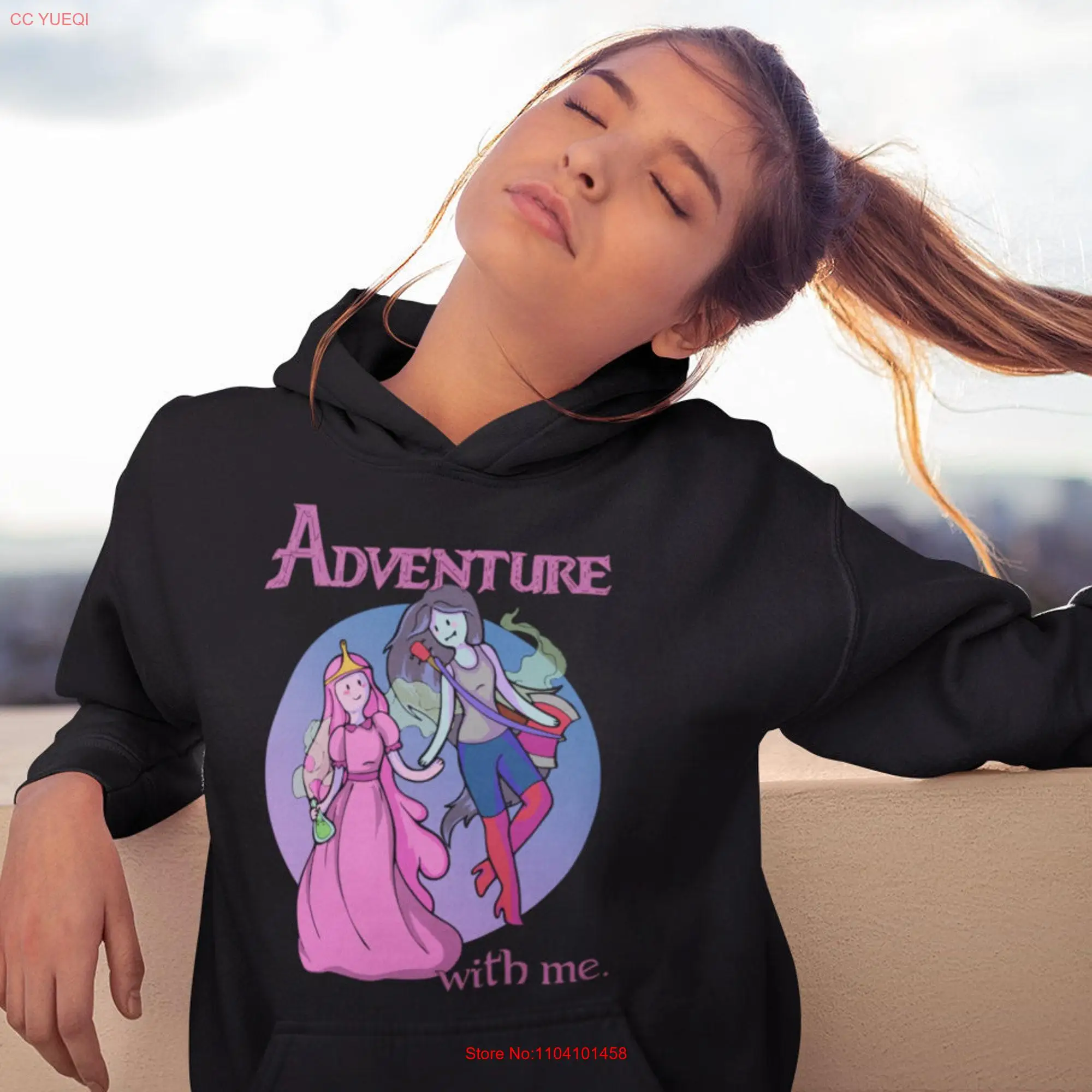 Adventure With Me T Shirt Princess Bubblegum and Marcelline s for Women TH485 long or short sleeves