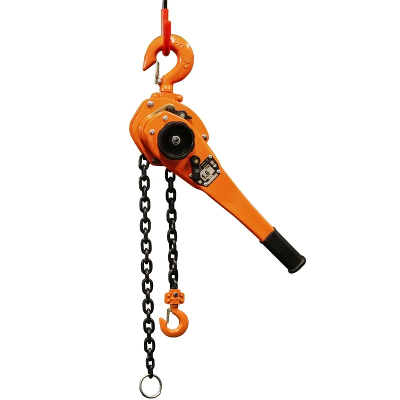 Nuovo 0.8ton -6 TonsHand Leva Paranco Piccolo Sollevamento A Catena Invertita Mano Paranco Gru Manuale Piastra A Mano Tenditore Tenditore