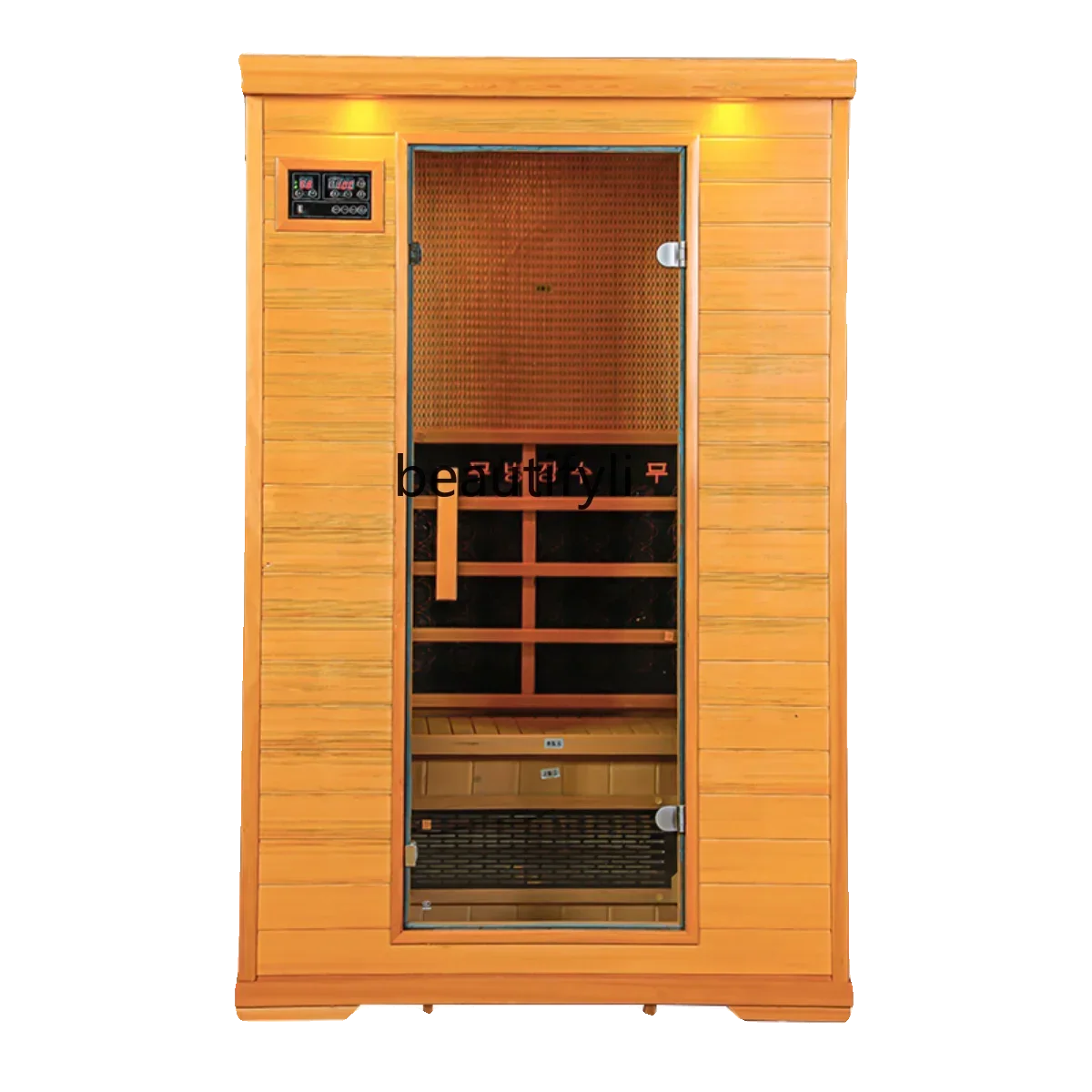 Steam room family tourmaline single double light wave energy warehouse sauna box