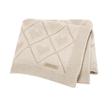 Babydecken Stricken Neugeborenen Jungen Mädchen Baumwolle Swaddle Wrap Schlafsack für Kinderwagen Bett 90*70 cm Kleinkind Outdoor spielmatten