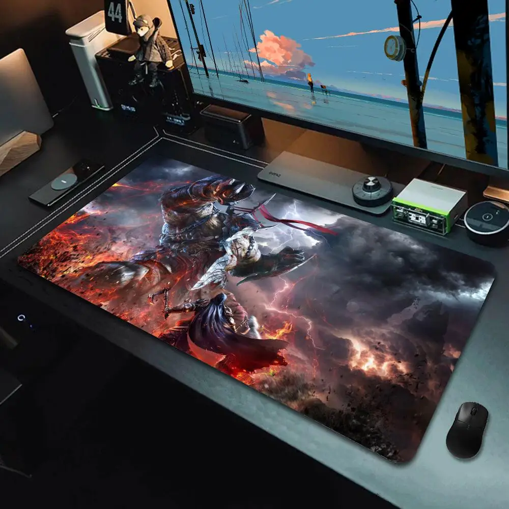 Japanese Anime L-Lords Of The Fallen Large Gaming Mouse pad For Offices PC Accessories MousePad Home Kawaii pad Carpet Pad