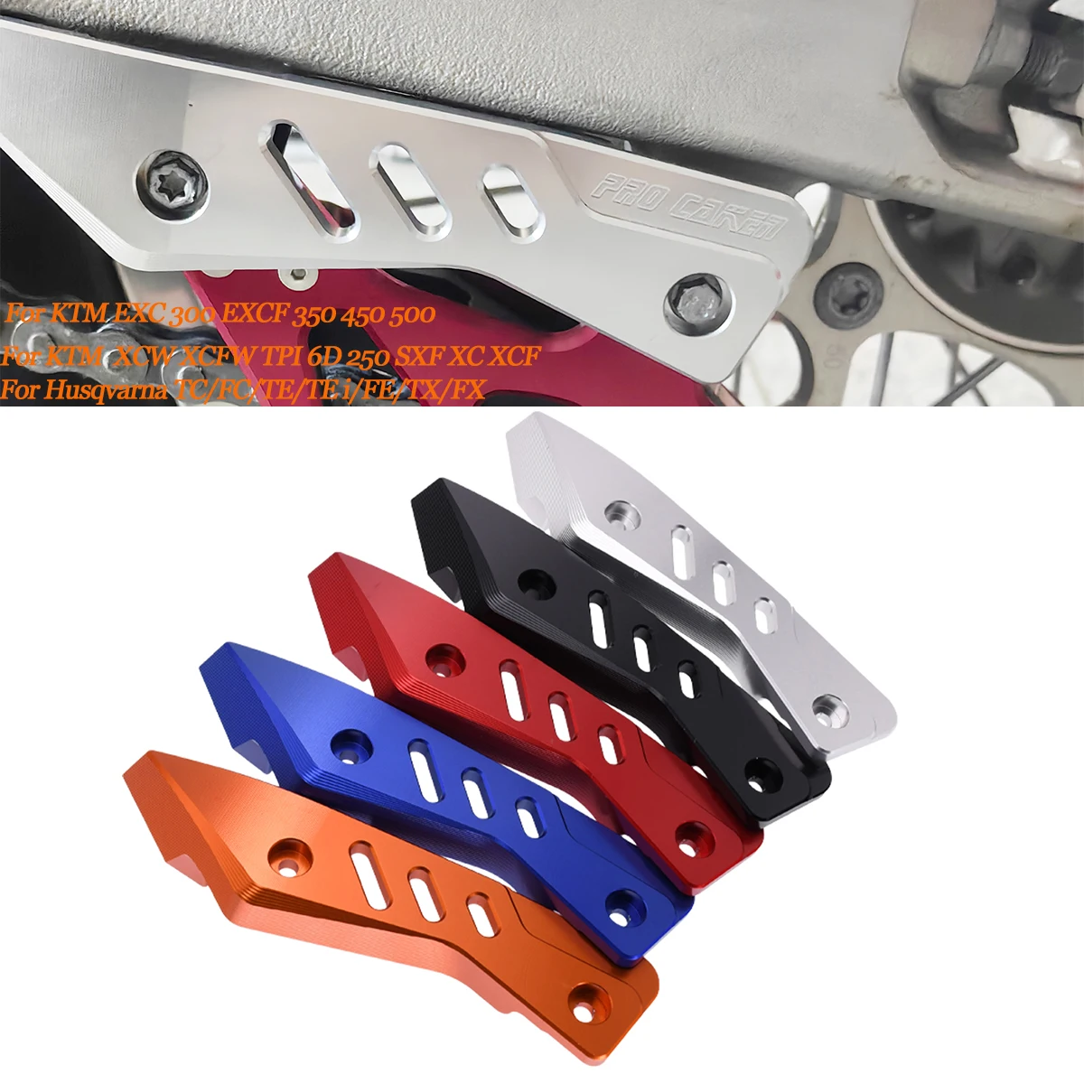 Motocross Swingarm Guard Protector For KTM EXC 300 EXCF 350 450 500 XCW XCFW TPI 6D 250 SXF XC XCF For GasGas EX EC MC 2020-2023