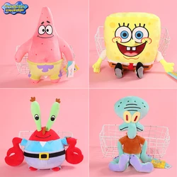 Anime Spongebob Squarepants Patrick Star Squidward Eugene H. Krabs Gary Kawaii Stuffed Plush Toys keychain Birthday Gift For Kid
