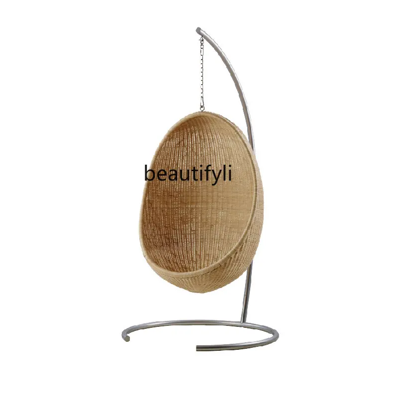 Vine-woven leisure hanging basket balcony rattan-like hanging chair