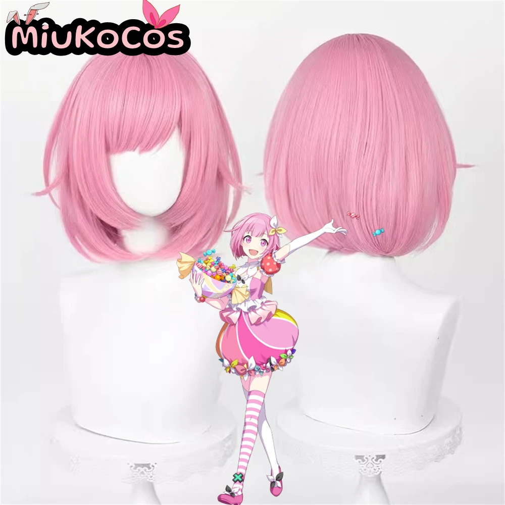 

В НАЛИЧИИ Парик для косплея Emu Otori MiukoCosplay Game Hatsune Miku: Красочная сцена! Косплей