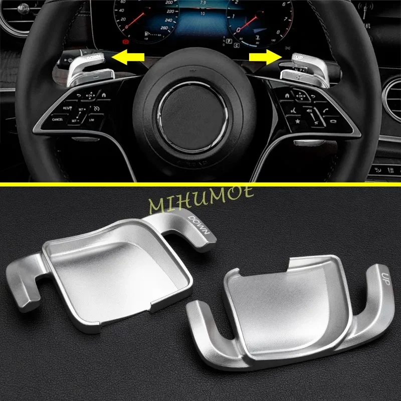 Voor Mercedes A B C E S GLC EQE EQS GLA GLE Klasse W177 W247 W213 S213 W223 W206 H247 Stuurwiel Shift Paddle Shifter Uitgebreide